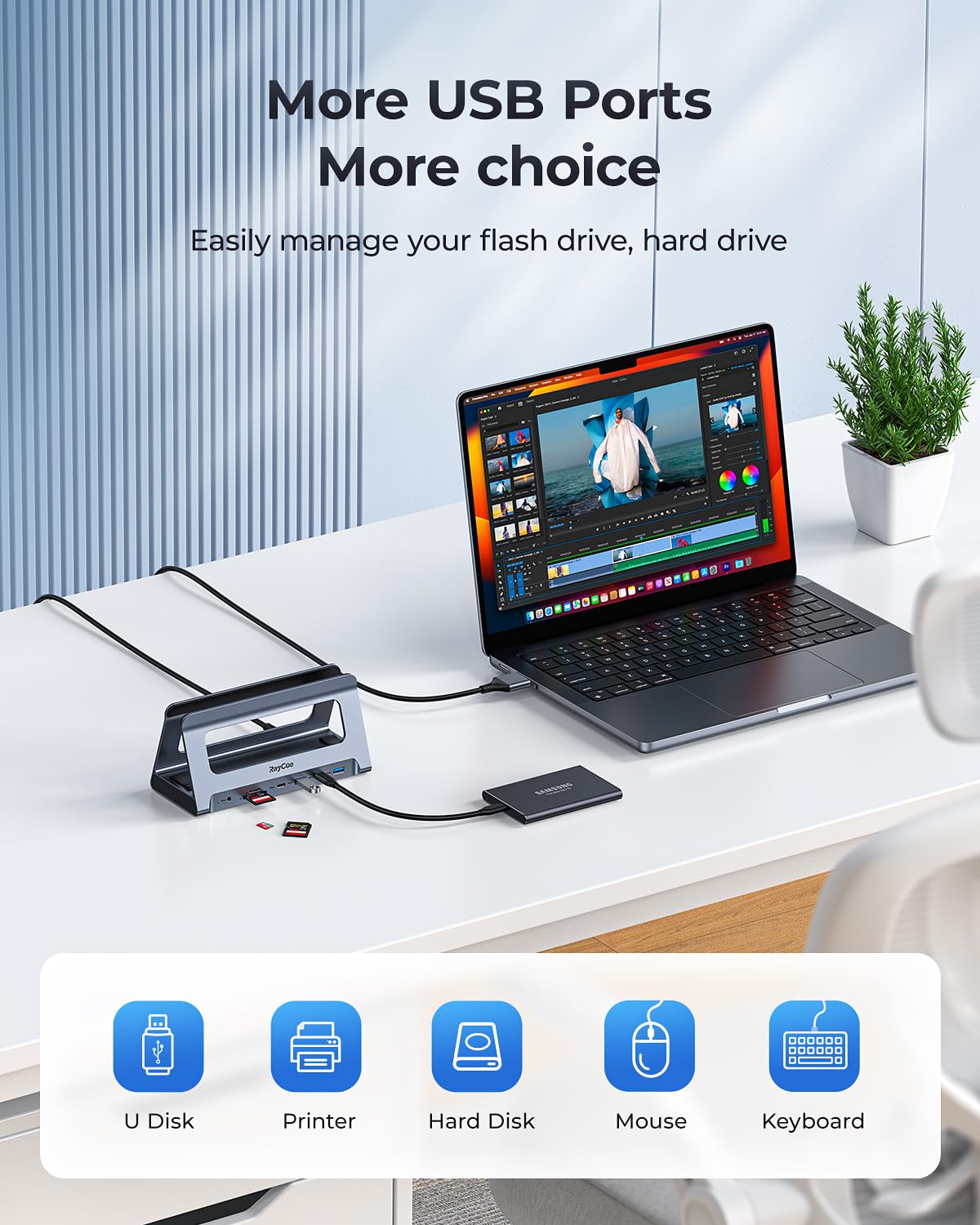RayCue Gigabit Ethernet ensures stable, fast network for calls and file transfers