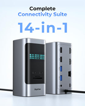 RayCue no power adapter design reduces desk clutter and simplifies placement