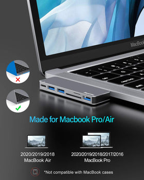 RayCue portable solution for MacBook setups on the move.