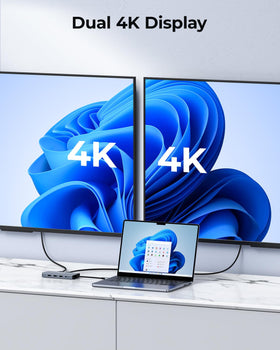 RayCue plug-and-play dock sets up without drivers for quick use