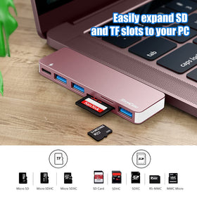 RayCue PD charging through pass-through keeps MacBook powered while in use