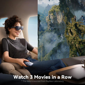 RayNeo Pocket TV compact design for travel and portability