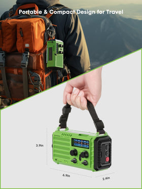 Raynic built-in compass and included carabiner for navigation benefits