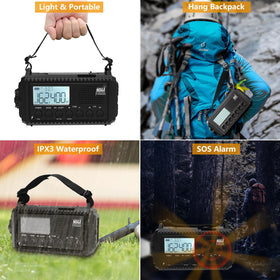 Raynic bright flashlight and reading lamp illuminated for reliable night visibility