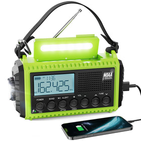 Raynic front panel display showing HD screen and easy tuning for quick alerts