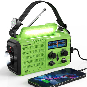 Raynic front view showing radio face and controls for quick access