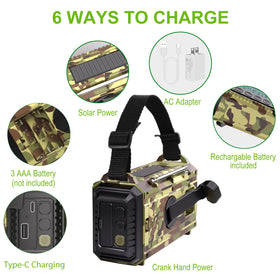 Raynic flashlight and reading lamp illuminated, offers bright emergency lighting