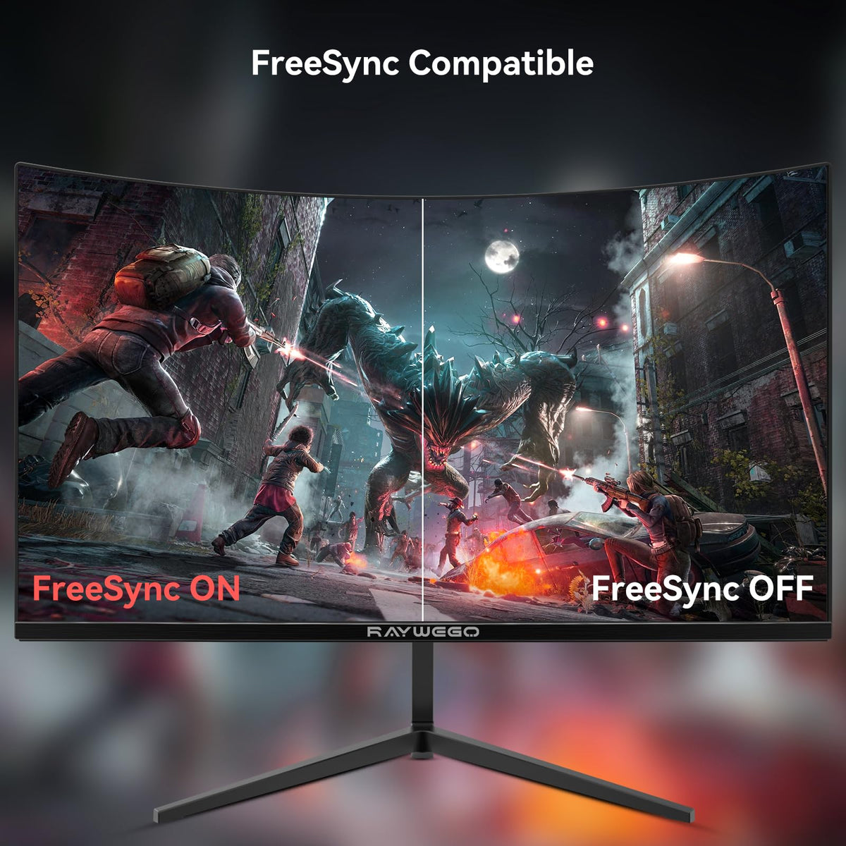 Raywego tilt-ready stand supports ergonomic comfort during long sessions