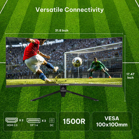 Raywego connectivity with DP and HDMI ports for versatile setup.