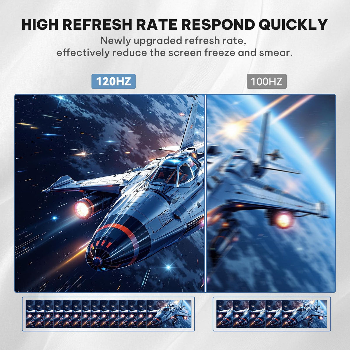 Raywego 1080p full HD display supports sharp text and media for office and gaming.