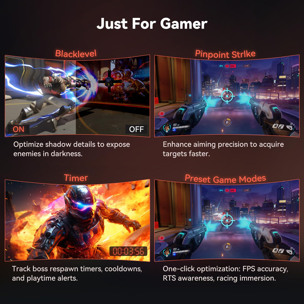 Raywego HDR and high contrast deliver deeper shadows and brighter highlights