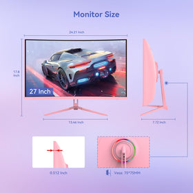 Raywego VESA mounting compatibility enables flexible desk or wall setups.