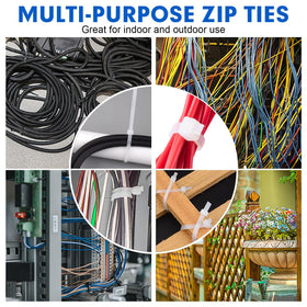 RAZCC zip ties for bike and car accessories, reliable fastener in tight spaces.