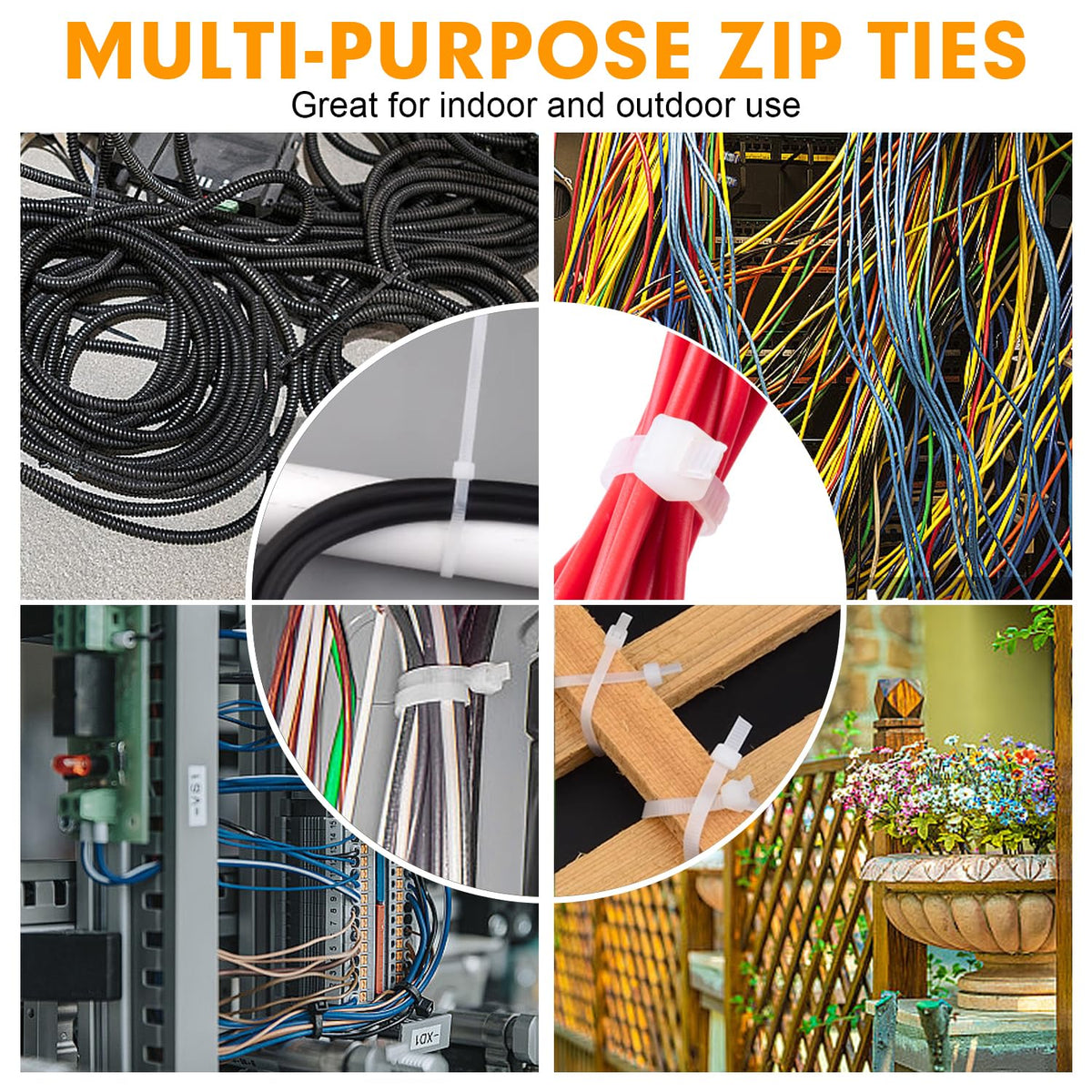 RAZCC bulk pile of ties illustrating large-count convenience benefit