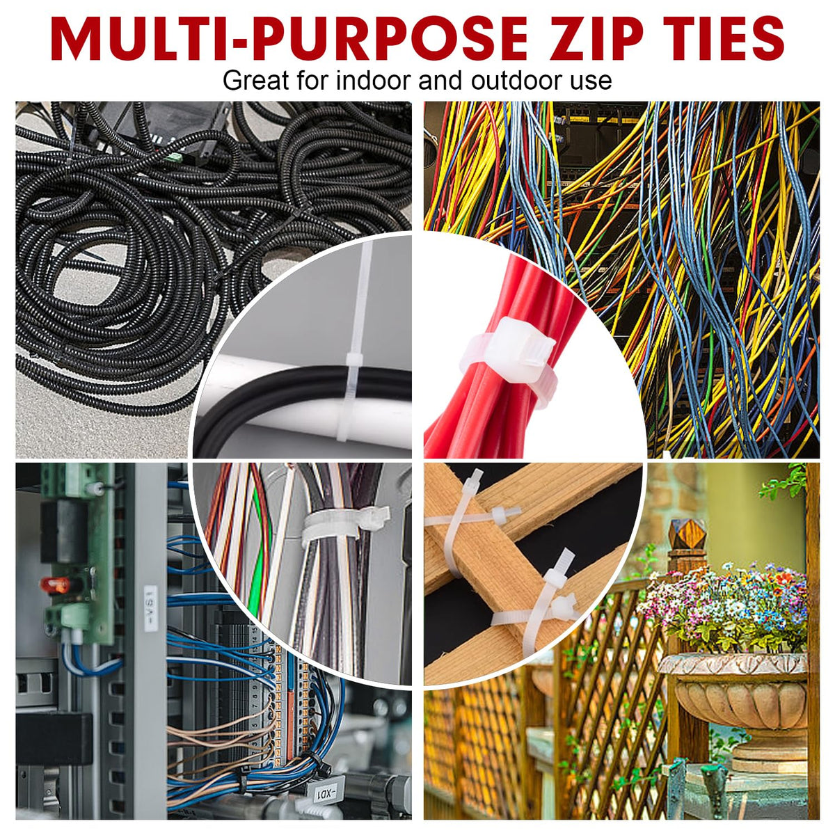 RAZCC bulk pile of ties on table illustrating ready supply advantage