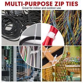 RAZCC bulk pile of ties on table illustrating ready supply advantage