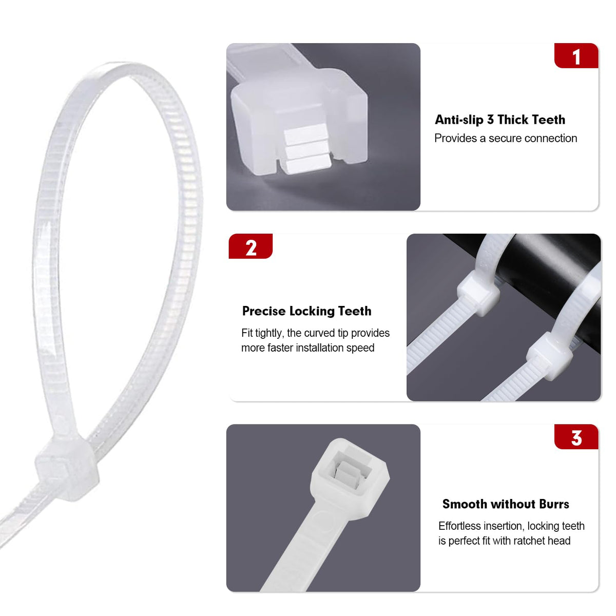 RAZCC securing outdoor string lights demonstrating weatherproof use