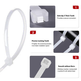 RAZCC securing outdoor string lights demonstrating weatherproof use