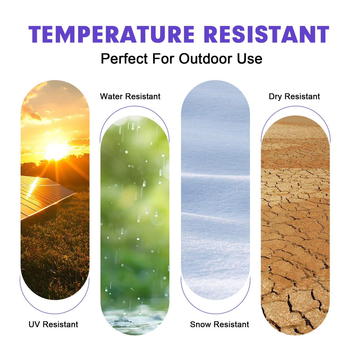 RAZCC securing outdoor string lights showing weatherproof use