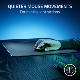 Razer Atlas black mat blends with any desk setup