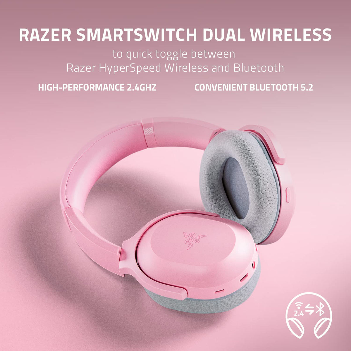 Razer Barracuda noise-canceling mic delivers clearer voice in busy environments.
