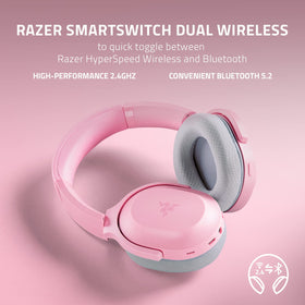 Razer Barracuda noise-canceling mic delivers clearer voice in busy environments.