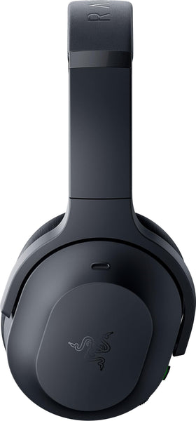 Razer Barracuda Pro side view highlighting wireless versatility for cross‑platform play