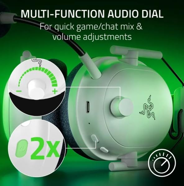Razer BlackShark V2 Pro noise isolating earcups with memory foam