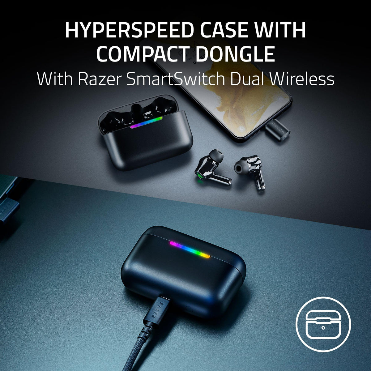 Razer Hammerhead V3 HyperSpeed THX Spatial Audio delivers enhanced surround cues