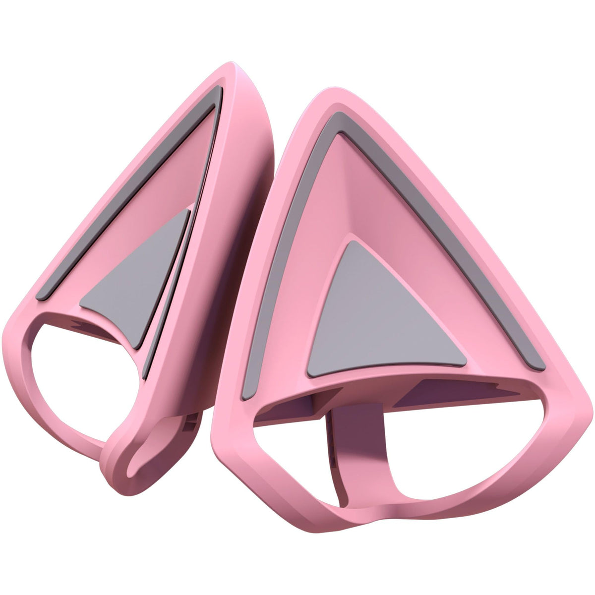 Razer Kitty Ears V2 clip-on design adds playful style and quick headset customization.