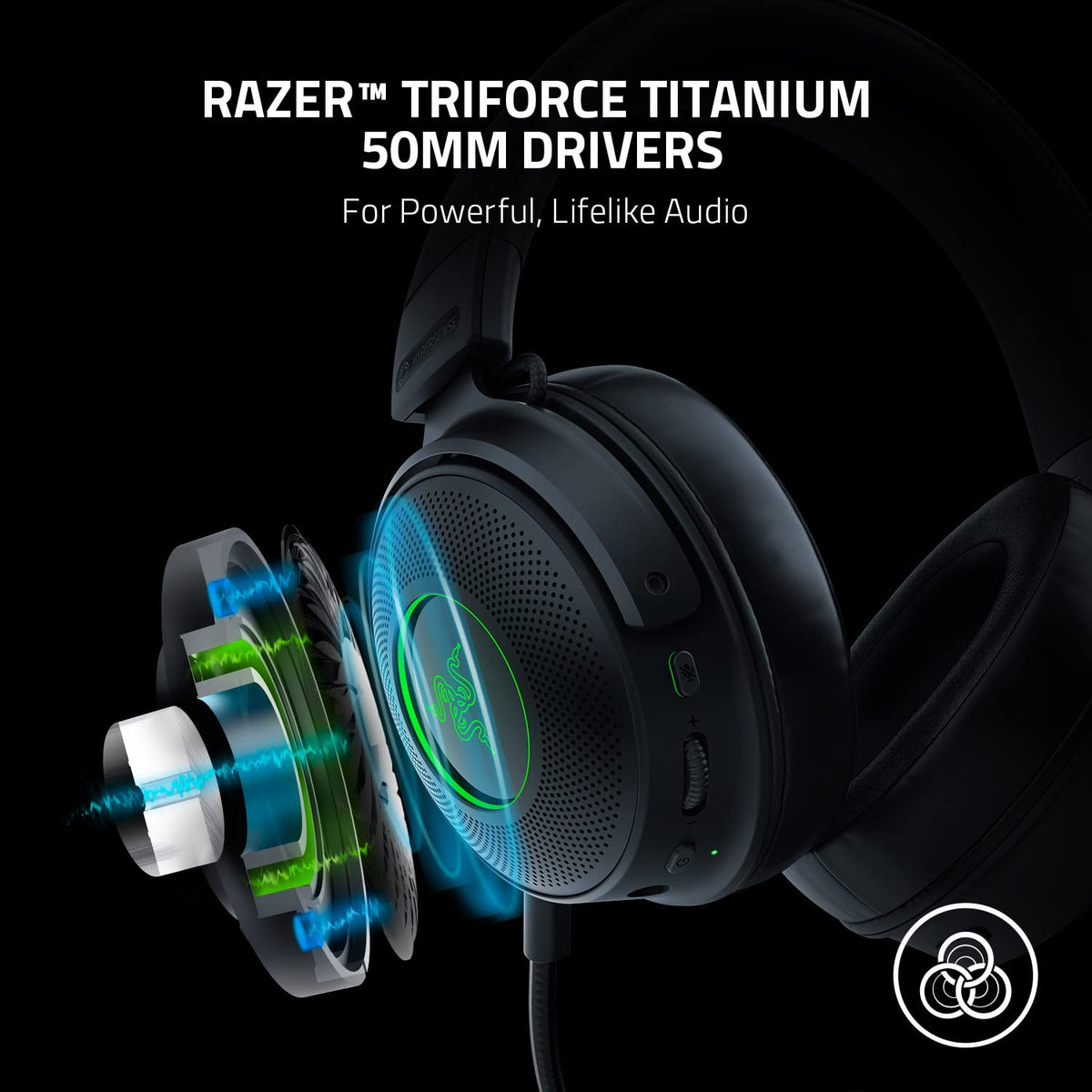 Razer Kraken V3 Pro with THX Spatial Audio provides precise in-game positioning.