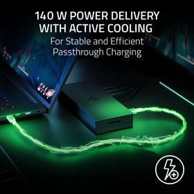 Razer Thunderbolt 5 Dock Chroma supports up to 8K 60 Hz or 4K 240 Hz