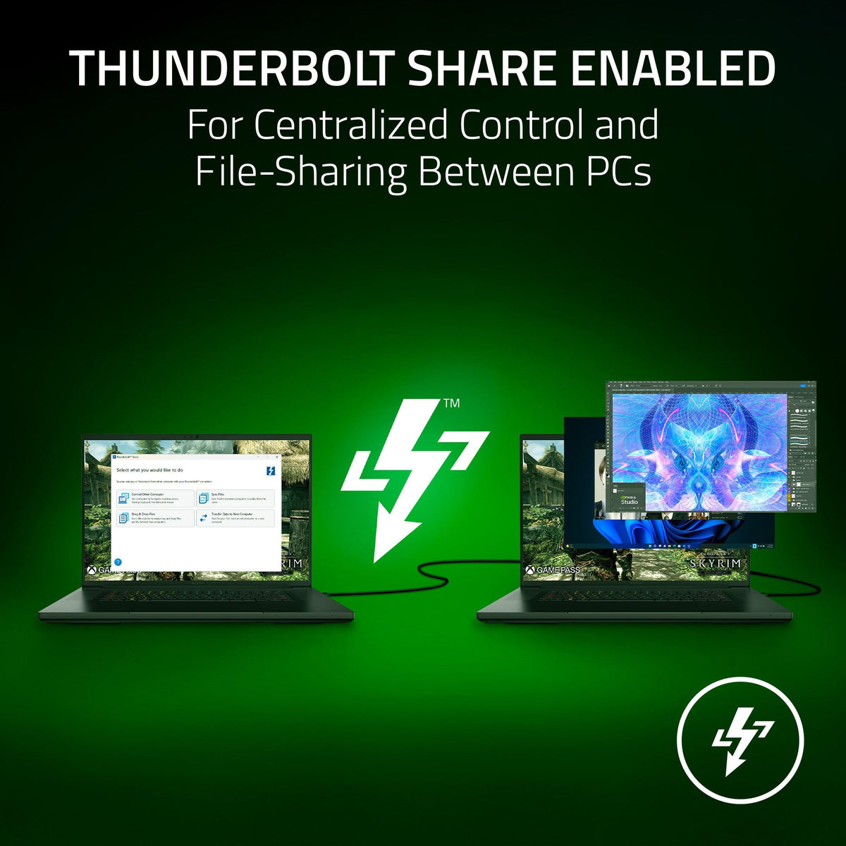 Razer Thunderbolt 5 Dock Chroma rugged chassis designed for long sessions