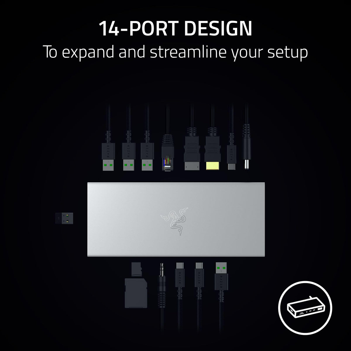 Razer USB 4 Dock delivers 4K 120 Hz output for crisp visuals