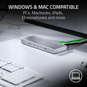 Razer USB 4 Dock helps reduce desk clutter with 14 ports