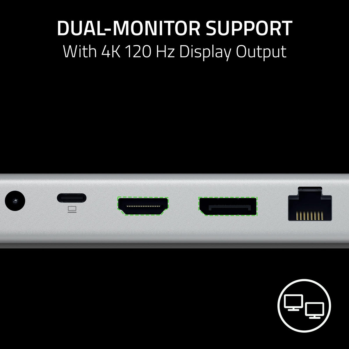 Razer USB 4 Dock provides 100 W laptop charging for uninterrupted work