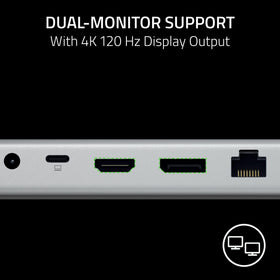 Razer USB 4 Dock provides 100 W laptop charging for uninterrupted work