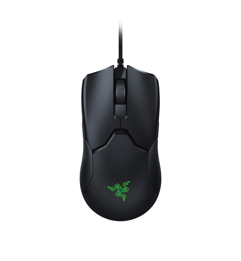 Razer Viper 8K Hz front view, ambidextrous design for fast, precise gaming