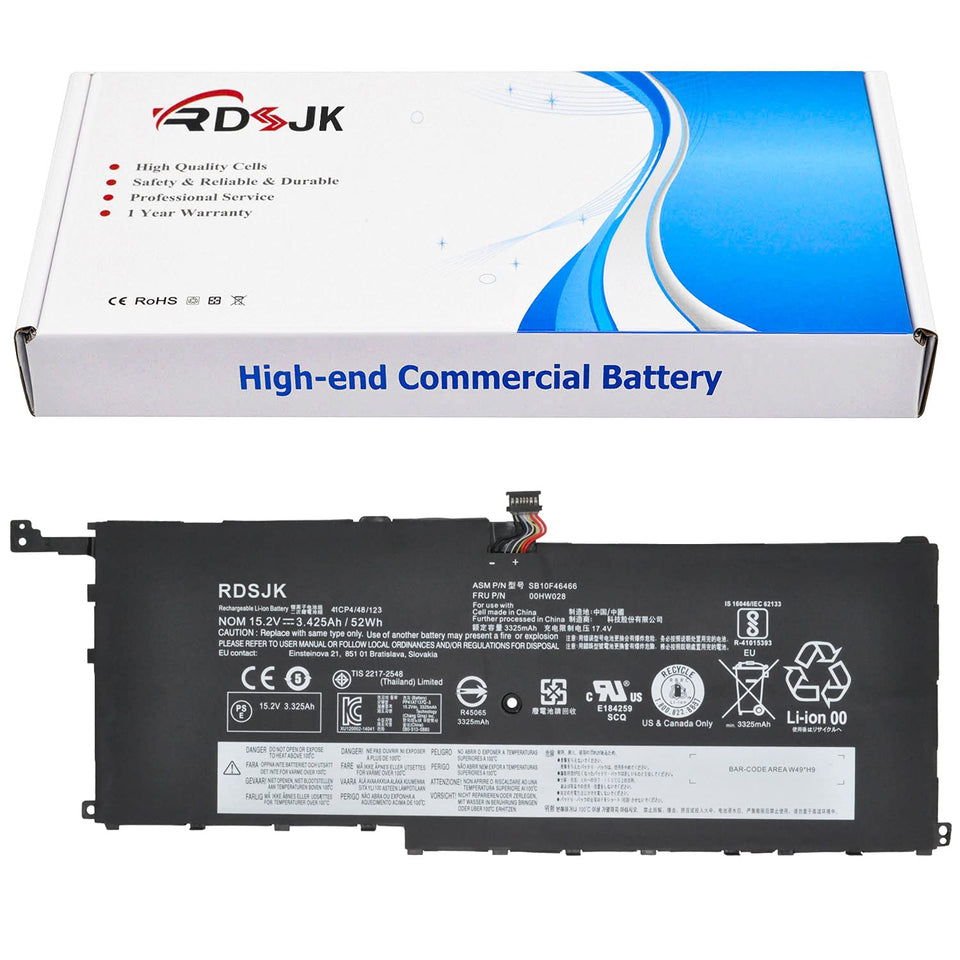 RDSJ front view of replacement battery showing fit and compatibility benefit