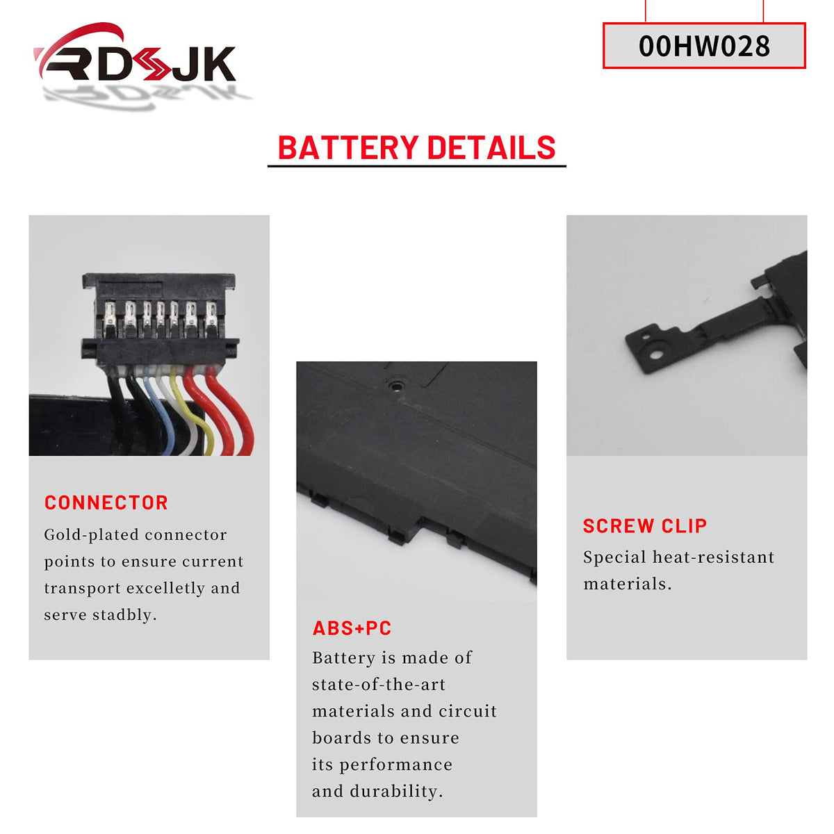 RDSJ side profile showing slim design for space-saving and fit benefit