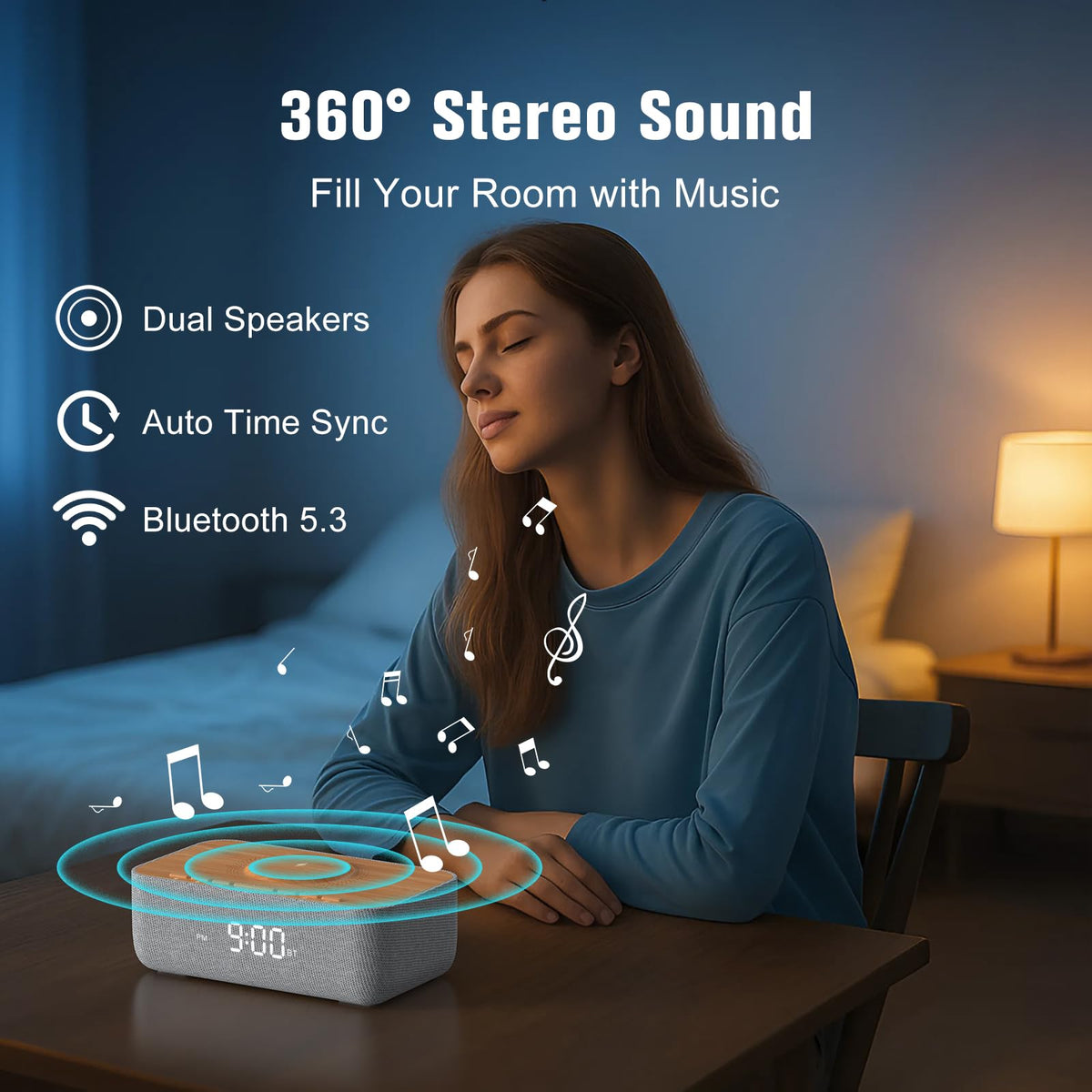 REACHER FM radio with auto scan and presets