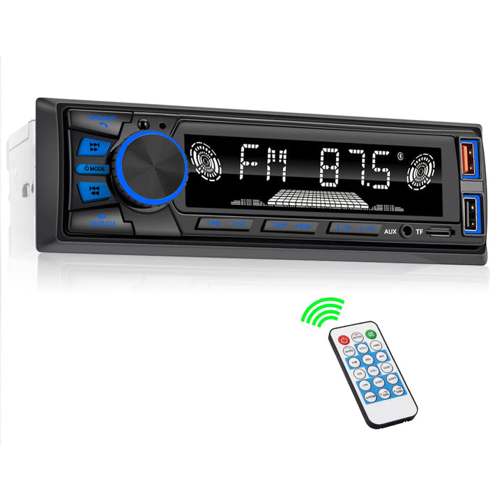 REAKOSOUND front panel view showing display and buttons for easy control