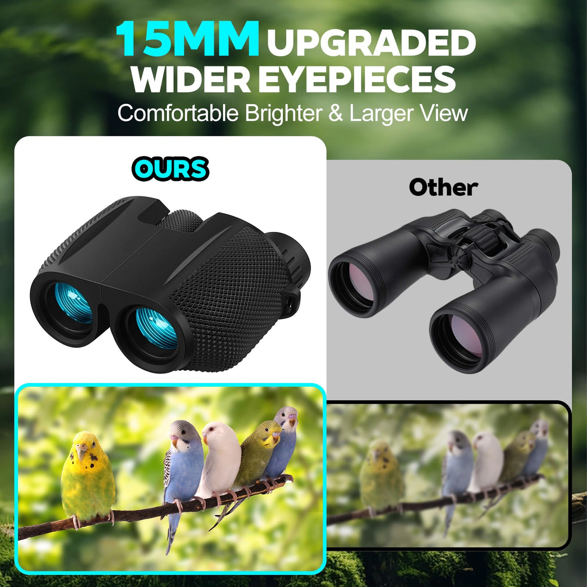 Realis 10x25 binoculars excel in low light for dawn and dusk wildlife watching.