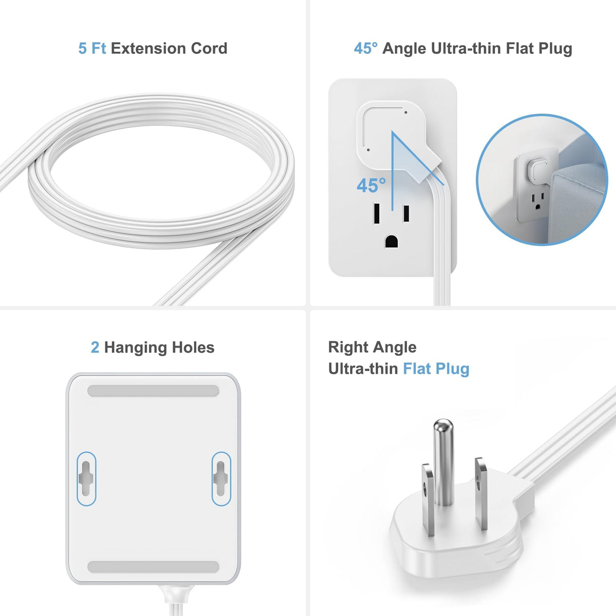 realmade USB-A and USB-C ports close-up highlighting fast charging convenience