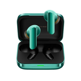 Realme Buds Air 7 Pro green earbuds offering immersive sound and comfort for daily listening.