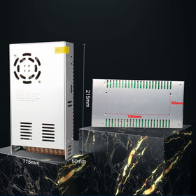 REALSUN 48V 10A protection features overload, overvoltage and short-circuit safeguards