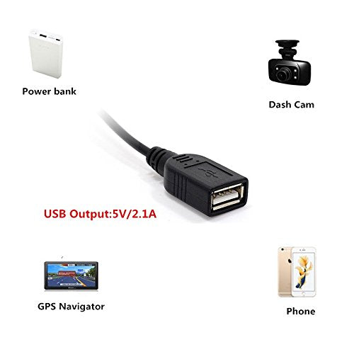 REARMASTER plugged into vehicle OBD port demonstrating clean installation and space saving