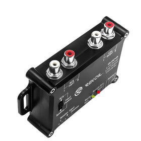 RECOIL LOCD ultra-low impedance output minimizes noise for clean sound.