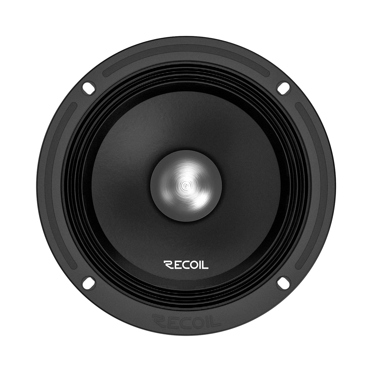 RECOIL dashboard lifestyle shot with speakers in place, enhances in-car audio quality