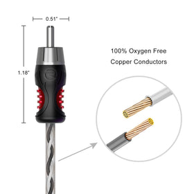 RECOIL P417 double shielding reduces interference for clearer sound